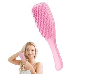 The Mini Ultimate Detangler, Spazzola Capelli Bagnati e Asciutti, Spazzola Districante per Capelli con Ventilazione a Velocità per Donne, Uomini, Bambini, Riduce le Rotture e i Grovigli