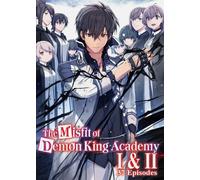 The Misfit Of Demon King Academy Stagione 1-2 DVD anime [Dub inglese]