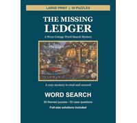 The Missing Ledger: A Wren Cottage Word-Search Mystery