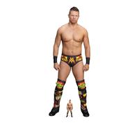 The Miz Wwe Lifesize Cartone Ritaglio Con Gratis Mini IN Piedi - Mizanin