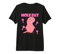 The Mole Rat - Simpatico Disegno di Opera d'Arte Digitale Maglietta Premium