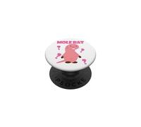 The Mole Rat - Simpatico disegno di opera d'arte digitale PopSockets PopGrip Adesivo