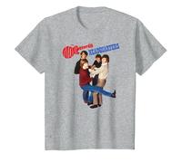 The Monkees Headquarters Photo Maglietta, Bambini, Grigio Melange, 4 Anni