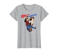 The Monkees Headquarters Photo Maglietta, Donna, Grigio Melange, 3XL