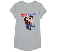 The Monkees Headquarters Photo Maglietta, Ragazze, Grigio Melange, XS