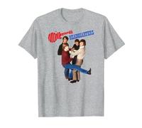 The Monkees Headquarters Photo Maglietta, Uomo, Grigio Melange, 5XL