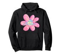 The Monkees Pink Flower Felpa con Cappuccio