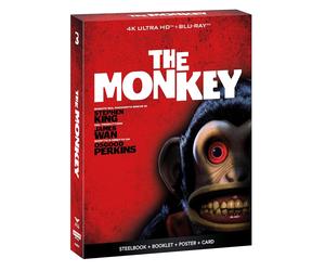 THE MONKEY - STEPHEN KING - STEELBOOK UCE - ITA - ENG 4K + BLU-RAY