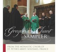 The Monks of the Abbey St. Peter, Solesmes Gregorian Chant: Sampler (CD) Album