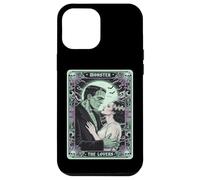 The Monster Frankenstein e Bride The Lovers Tarocchi Card Custodia per iPhone 12 Pro Max