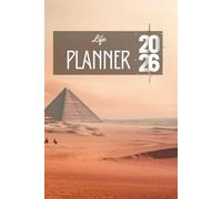 The Monumental Goals Planner 2026: Build Your Legacy, Track Your Wealth: A 130-Page Comprehensive Organizer with Monthly Calendars, Financial ... Gratitude - Egyptian Pyramid Sunset Edition.