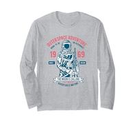 The Moon is Calling 1969 Astronauta, Space Explorer Gift Maglia a Manica