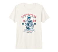 The Moon is Calling 1969 Astronauta, Space Explorer Gift Maglietta Premium