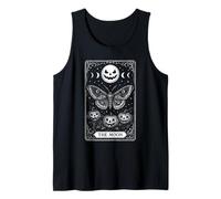 The Moon Jack o Lanterna Luna Mystical Moth Tarocchi Carta Canotta