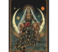 The Moon Tarot Card Composition Notebook: Mystical Journal for Writing, Tarot Readings, and Dream Reflections