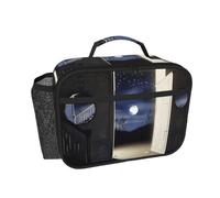 The moonlight shines on the corridor - Contenitore termico per il pranzo con stampa personalizzata per donne e uomini, borsa portatile per il trasporto a mano per lavoro, ufficio, resistente alle