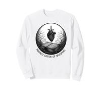 The Moonlit Coven of Whispers Witchy Book Club Dark Academia Felpa