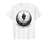 The Moonlit Coven of Whispers Witchy Book Club Dark Academia Maglietta