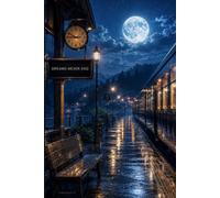The Moonlit Train: A Beautiful Lined Hardcover Journal of Dreams, Journeys, Reflections, and Endless Possibilities