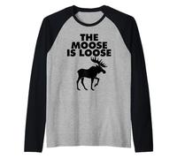 The Moose Is Loose Maglia con Maniche Raglan