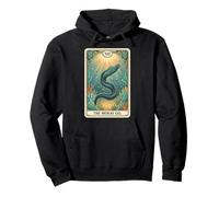 The Moray Eel Tarot Card Felpa con Cappuccio