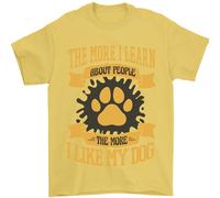 The More mi Piace My Cane Divertente T-Shirt 100% Cotone