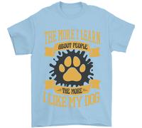 The More mi Piace My Cane Divertente T-Shirt 100% Cotone