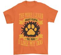 The More mi Piace My Cane Divertente T-Shirt 100% Cotone