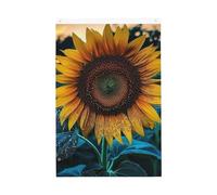 The Most Beautiful Sunflower Welcome Garden Flag 0,6 x 0,9 m Double Sided No Fade House Yard Flags Photo Sfondo Banner per Cortile Portico Prato Decorazione Esterna