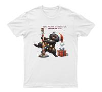 The Most Stressful Time T-Shirt Unisex Regalo Meow Retrò Stagionale...