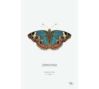 The Moth Collection: Junonia coenia: Paperback Notebook 5,5"x 8,5" (139,7 x 215,9 mm), 80 Graph Ruled Pages