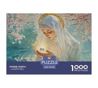 The Mother of The Holy Spirit Puzzle in Legno Impermeabile DIY Puzzle Da 1000 Pezzi Per Adulti Divertenti Puzzle Per Adulti Puzzle Per Decorazioni Domestiche