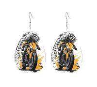 The Motorcycle Racing Orecchini A Goccia Leggeri Orecchini Pendenti Moda Ciondolo A Goccia Per Appuntamenti Uso Quotidiano Feste