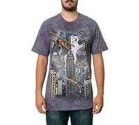 The Mountain King Kitten Maglietta a Maniche Corte, Unisex, per Adulti, Grigio, XL Uomo