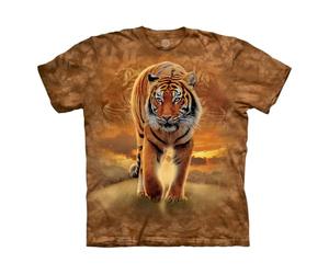 The Mountain Maglietta Rising Sun Tiger, Oro, S