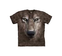 The Mountain Maglietta Wolf Face Anima Bambino Unisex XL
