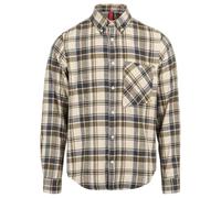The Mountain Studio Button Down Flannel Check Shirt M - camicia a maniche lunghe - uomo Beige XL