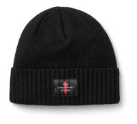 The Mountain Studio - Cashmere Mix Cross Logo Beanie - Berretto One Size nero