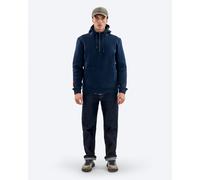 The Mountain Studio Cotton Tech Hood Half Zip Sky Captain M