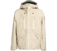 The Mountain Studio - Giacca tecnica impermeabile e traspirante in GORE-TEX® ePE - Gore-Tex Epe 3L Shell Jacket Castle Wall in Pelle - Taglia M - Beige