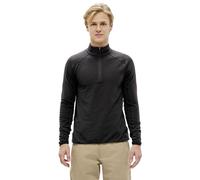 The Mountain Studio Light Tech Fleece Half Zip M - felpa in pile - uomo S Black man Recycled Materials,Recycled Polyester