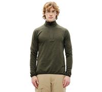 The Mountain Studio Light Tech Fleece Half Zip M - felpa in pile - uomo S Green man Recycled Polyester,Recycled Materials