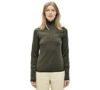 The Mountain Studio Light Tech Fleece Half Zip W - felpa in pile - donna M Green woman Recycled Polyester,Recycled Materials