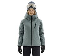 The Mountain Studio Pertex Reversible Tecno Down W - giacca piumino - donna M Grey/Green woman Rds,Piuma