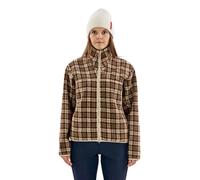 The Mountain Studio W. Soft Wool Pile Jacket Brindle/castle Wall L