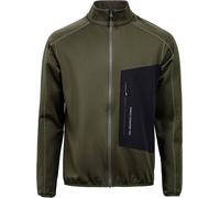 The Mountain Studio - Pile tecnico senza maniche da uomo - Tecno Grid Fleece T-Neck Forest Green per Uomo in Pelle - Taglia S - Kaki