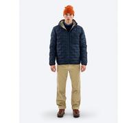 The Mountain Studio Reversible Light Hood Jacket Sky Captain-brindle L