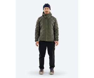 The Mountain Studio Reversible Light Hood Jacket Winter Moss-forest Green L
