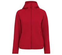 The Mountain Studio Tech Fleece Hood W - felpa in pile - donna S Red woman Recycled Polyester