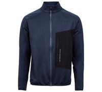 The Mountain Studio - Techno Grid Fleece T-Neck - Giacca in pile M blu